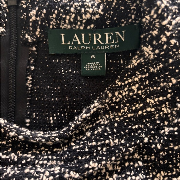 Ralph Lauren Tweed Look Long Sleeve Dress - Picture 5 of 10